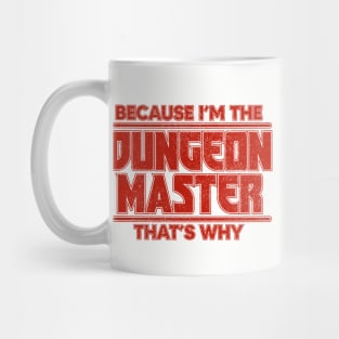 D&D Dungeon Master Grunge Mug